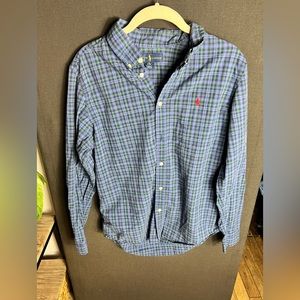 Ralph Lauren Youth Plaid Button-Up
